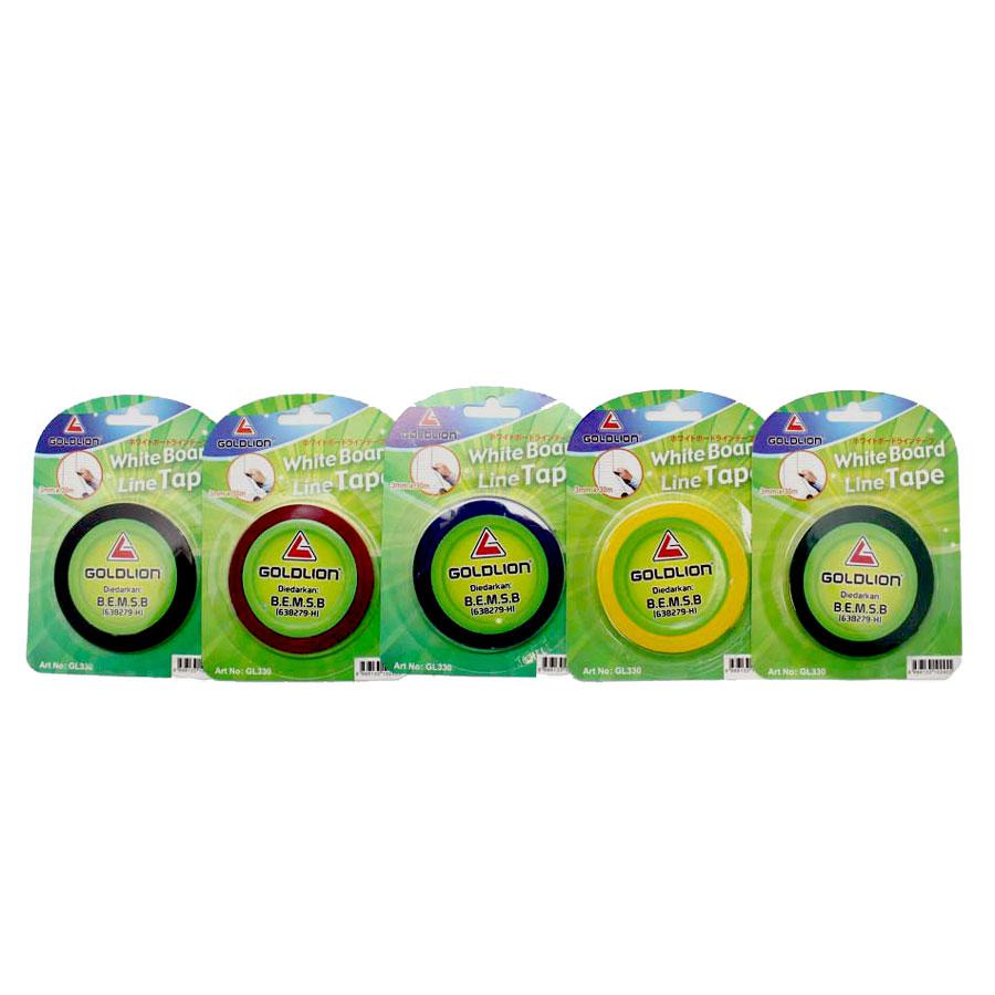 Goldlion Whiteboard Line Tape (3mm x 30m)