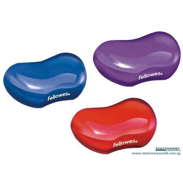 Fellowes Crystal Gel Flex Wrist Rest