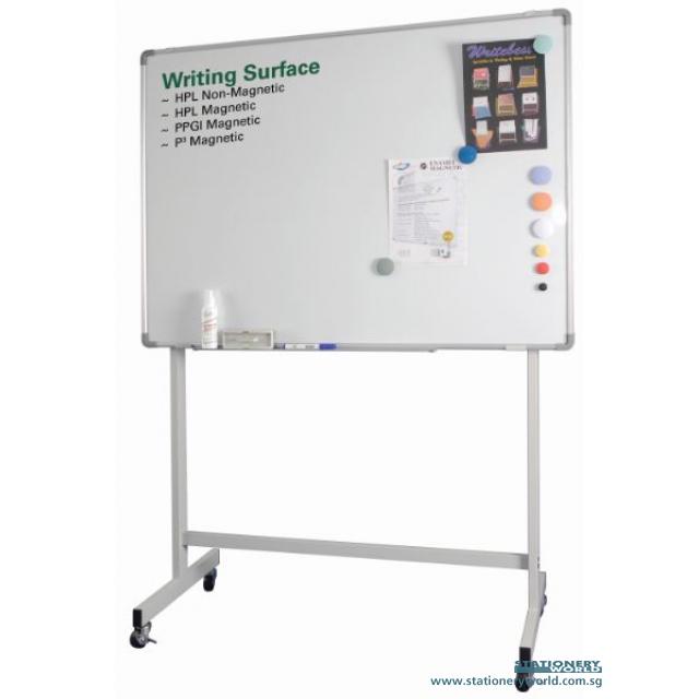 Double Sided Whiteboard with Stand 120 x 180cm (4 x 6 Foot)